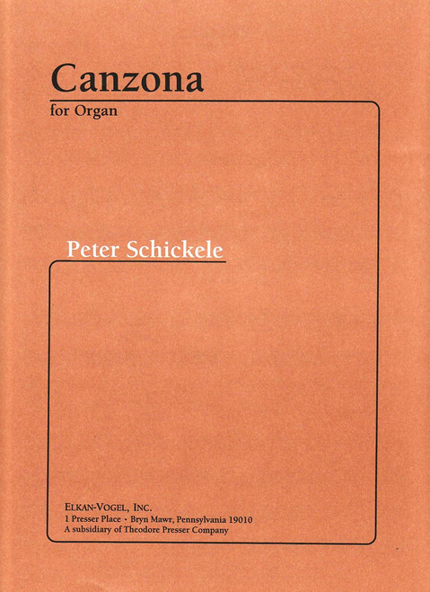 Schickele, Canzona [CF:163-00043]