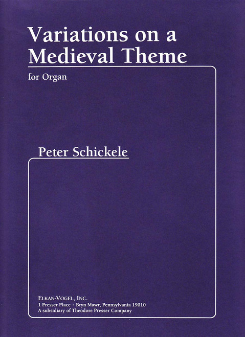 Schickele, Variations On A Medieval Theme [CF:163-00044]