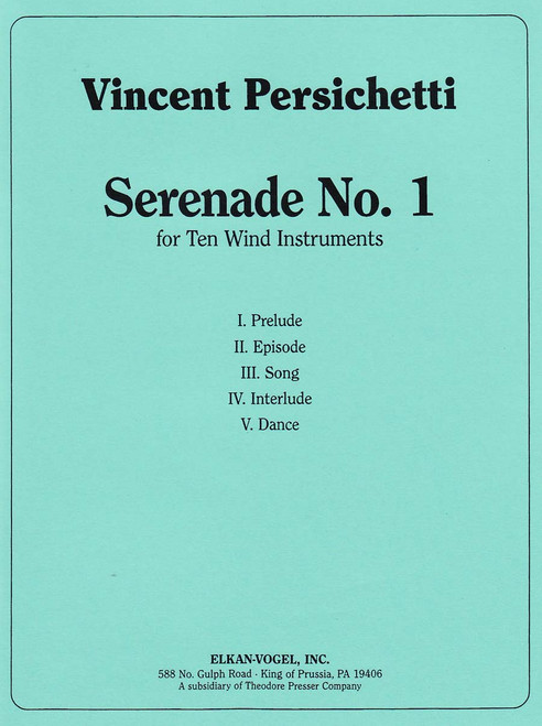 Persichetti, Serenade No. 1 [CF:164-00054]