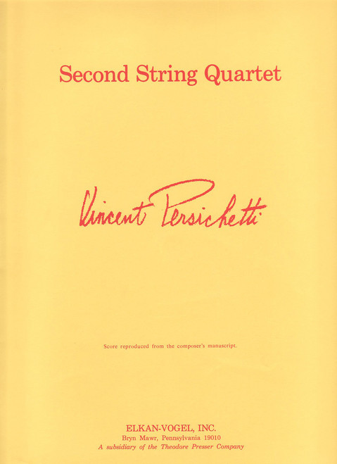 Persichetti, Second String Quartet [CF:164-00109]