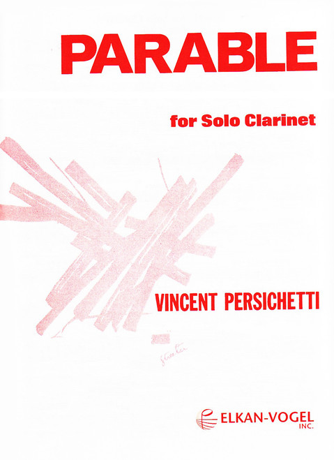 Persichetti, Parable For Solo Clarinet [CF:164-00111]