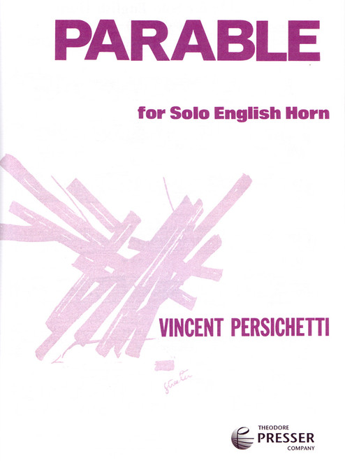 Persichetti, Parable For Solo English Horn [CF:164-00116]