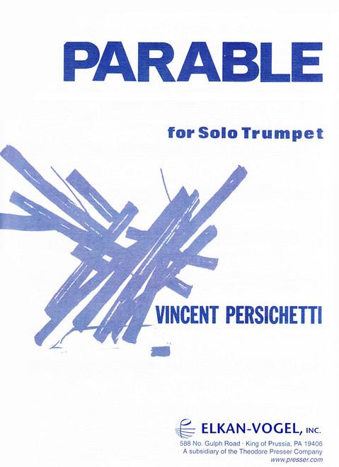 Persichetti, Parable For Solo Trumpet [CF:164-00117]