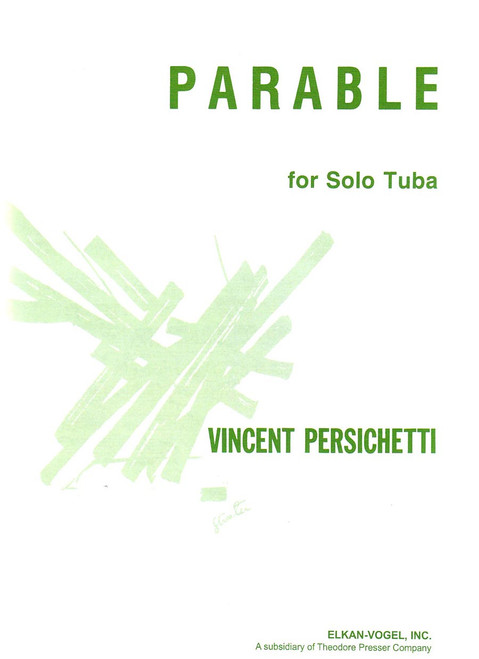 Persichetti, Parable For Solo Tuba [CF:164-00162]