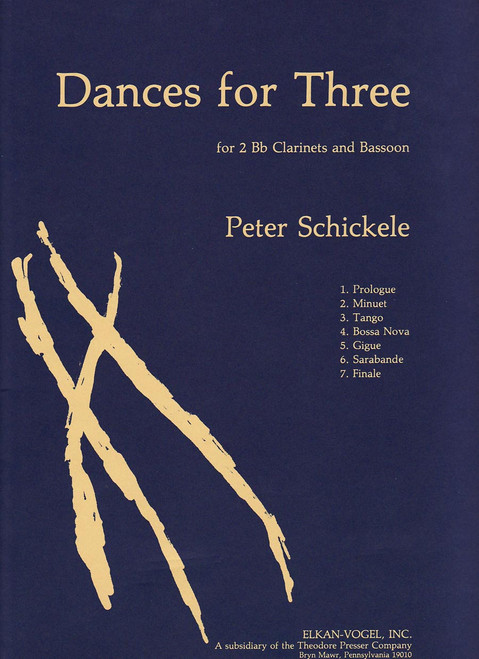 Schickele, Dances For Three [CF:164-00172]