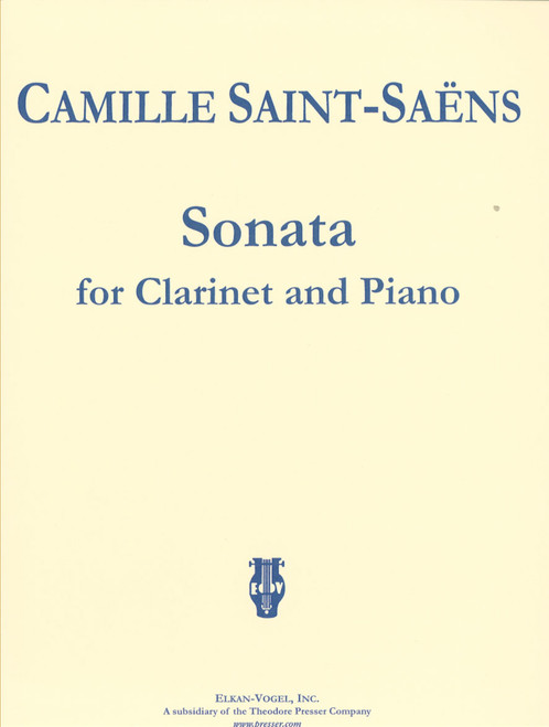 Saint-Saens, Sonata [CF:164-00257]