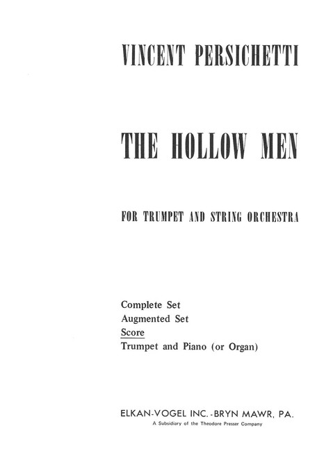 Persichetti, The Hollow Men [CF:166-00047F]