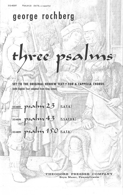 Three Psalms: Psalm 23 [CF:312-40297]