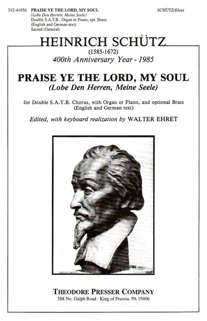 Schutz, Praise Ye The Lord, My Soul [CF:312-41056]