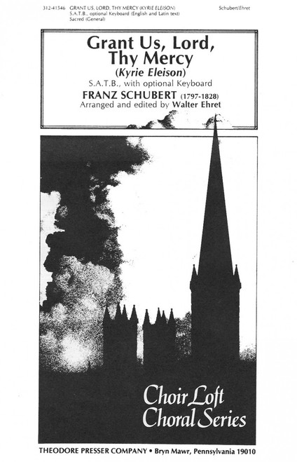 Schubert, Grant Us, Lord, Thy Mercy [CF:312-41546]
