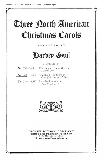 Three North American Christmas Carols [CF:332-14319]