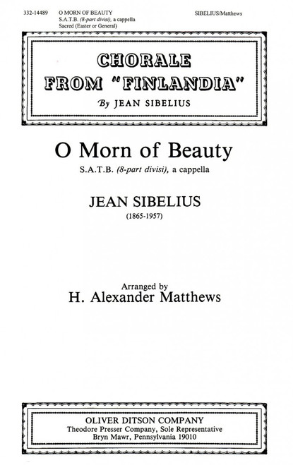 Sibelius, O Morn Of Beauty [CF:332-14489]
