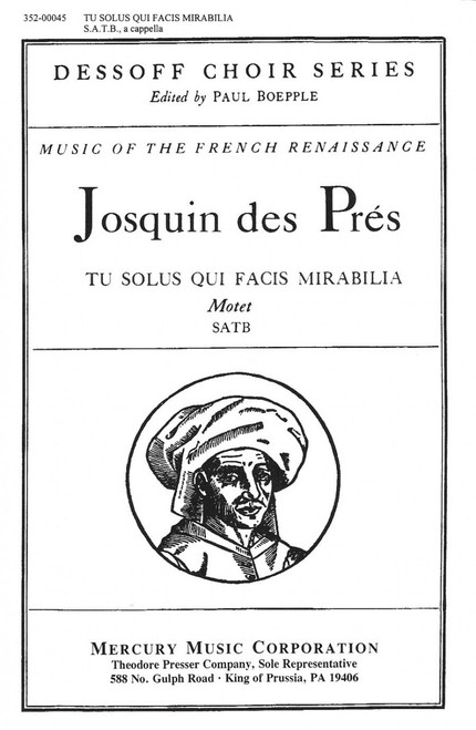 Desprez, Tu Solus Qui Facis Mirabilia [CF:352-00045]