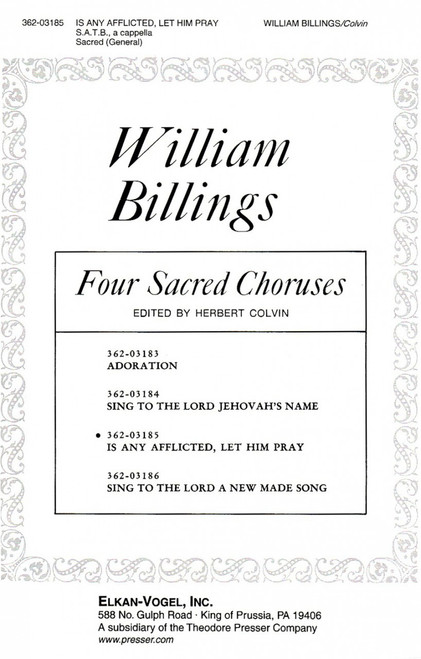 Billings, Is Any Afflicted, Let Him Pray [CF:362-03185]