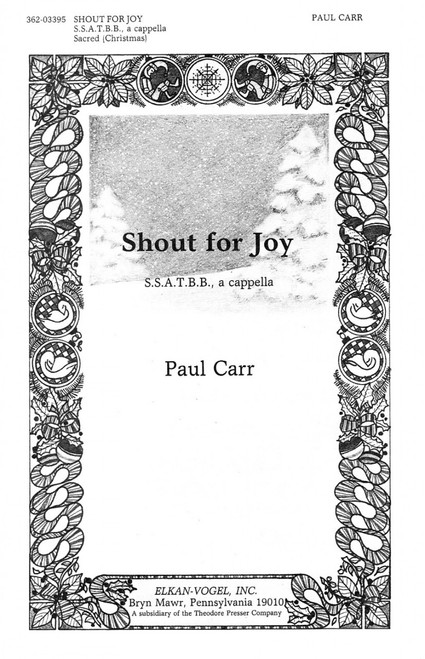 Carr, Shout For Joy [CF:362-03395]