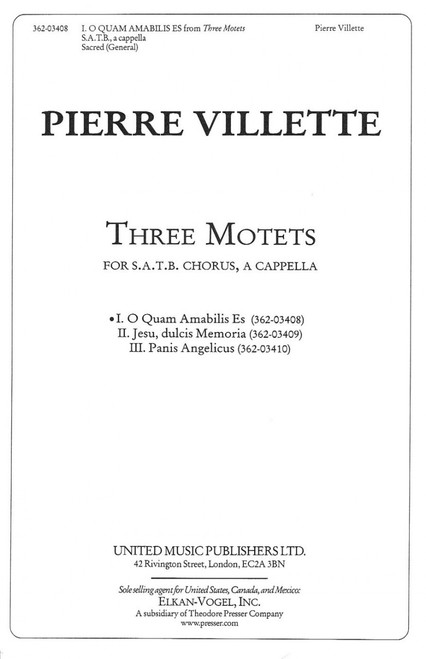 Villette, O Quam Amabilis Es [CF:362-03408]