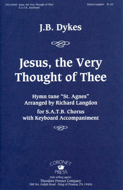 Jesus, The Very Thought Of Thee [CF:392-42460]