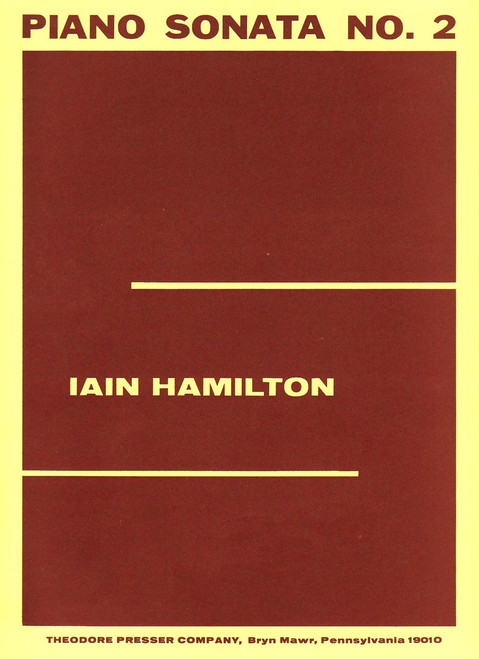Hamilton, Piano Sonata No. 2 [CF:410-41213]