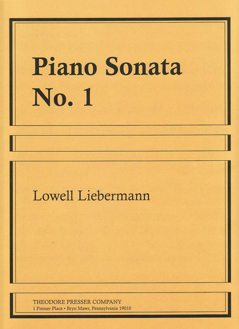 Liebermann, Piano Sonata No.1 [CF:410-41305]