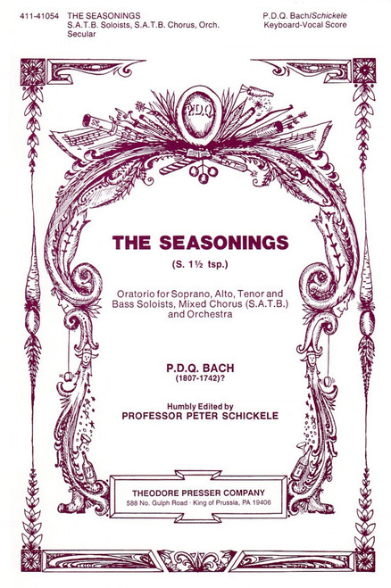 Bach, P.D.Q. - The Seasonings (S. 1 1/2 Tsp.) [CF:411-41054]