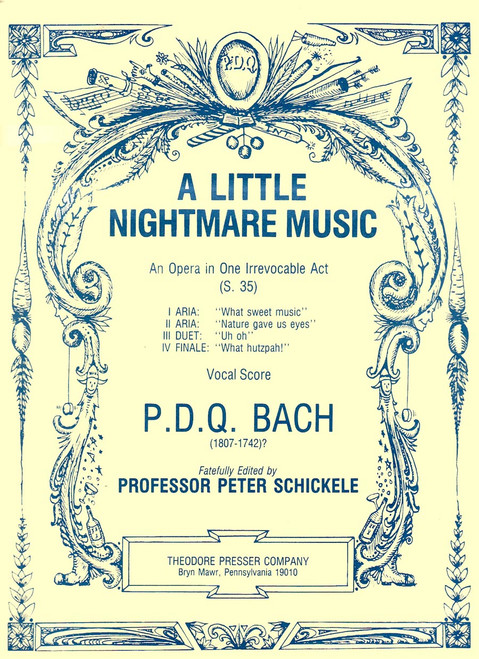 Bach, P.D.Q. - A Little Nightmare Music [CF:411-41085]