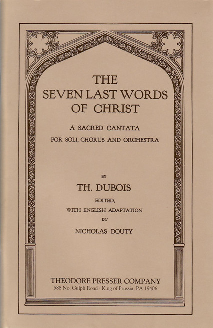 Dubois, The Seven Last Words Of Christ [CF:412-40172]