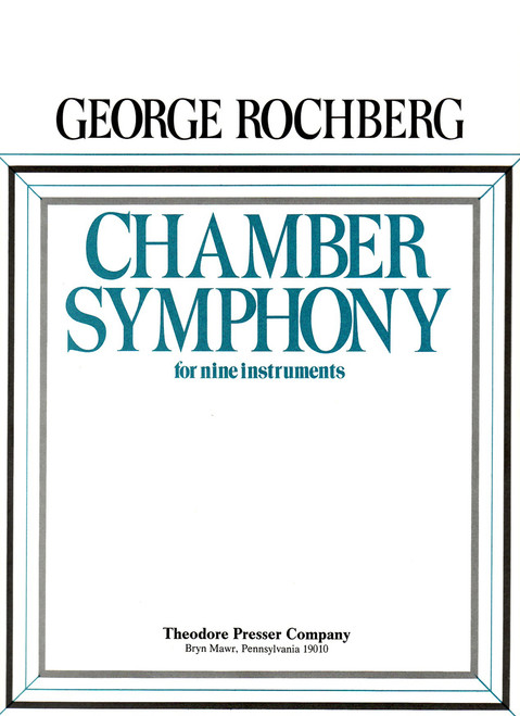Rochberg, Chamber Symphony [CF:416-41094]