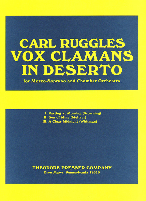 Ruggles, Vox Clamans In Deserto [CF:416-41111]