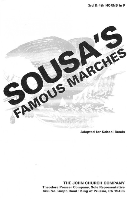 Sousa, Sousa'S Famous Marches [CF:425-40076]