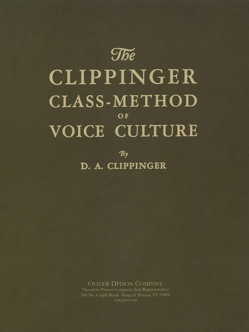 The Clippinger Class-Method Of Voice Culture [CF:431-40089]