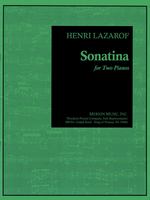 Lazarof, Sonatina [CF:440-40026]