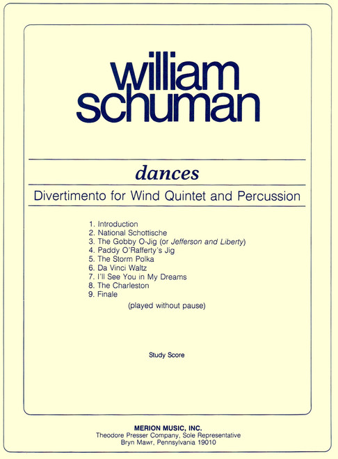 Schuman, Dances [CF:446-41053]