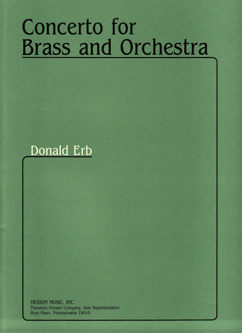 Erb, Concerto For Brass And Orchestra [CF:446-41057]