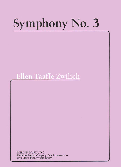 Zwilich, Symphony No. 3 [CF:446-41081]