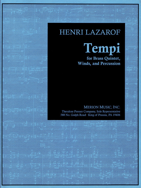 Lazarof, Tempi [CF:446-41157]