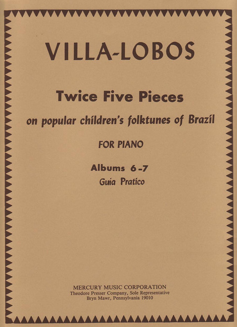 Villa-Lobos, Twice Five Pieces On Popular Children'S Folktunes Of Brazil [CF:450-00377]