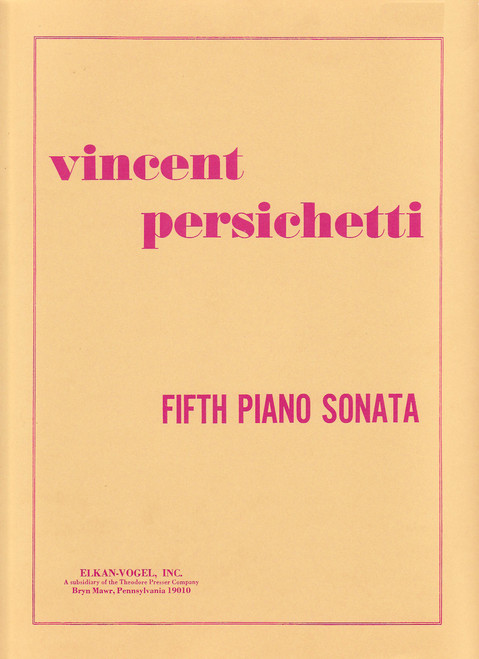 Persichetti, Fifth Piano Sonata [CF:460-00029]