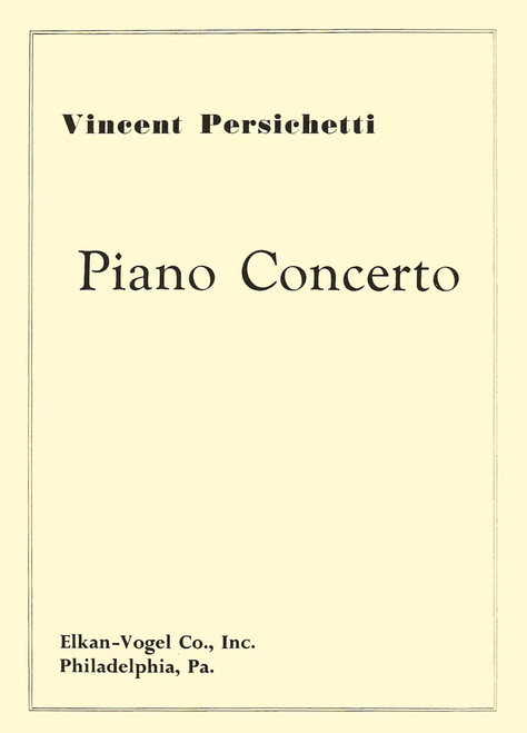 Persichetti, Concerto For Piano And Orchestra [CF:460-00037]