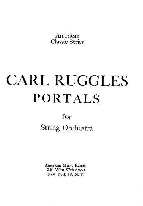 Ruggles, Portals [CF:476-00134]