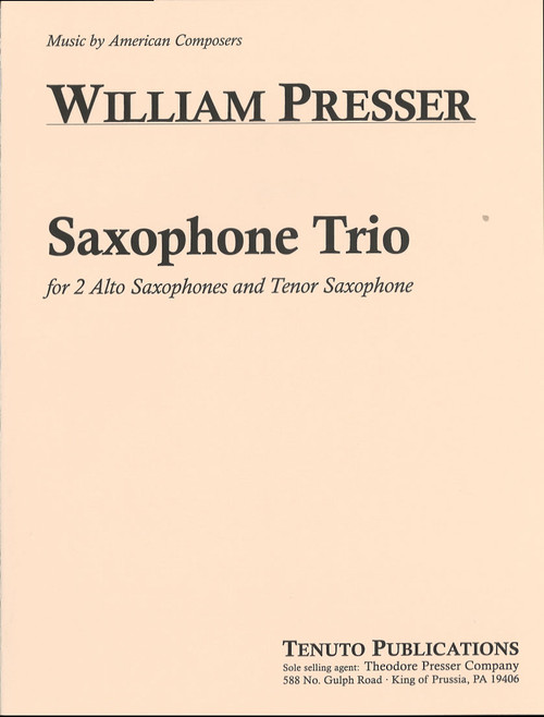 Presser, Saxophone Trio [CF:494-00061]