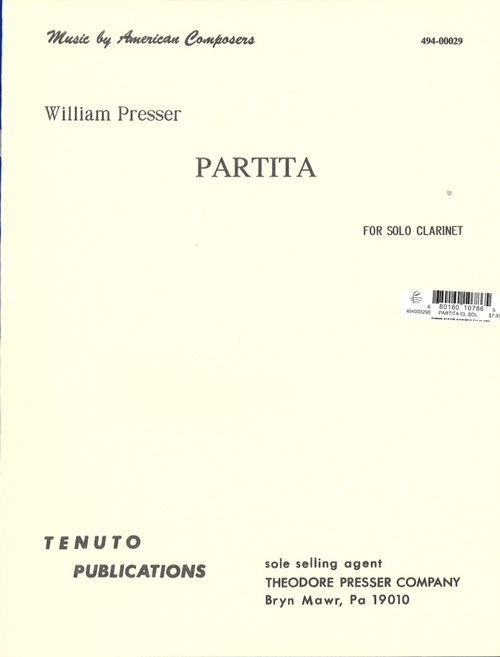 Presser, Partita [CF:494-01417]