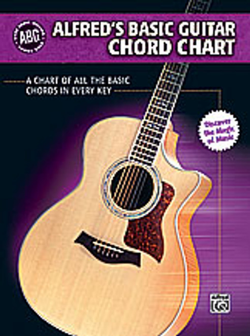 Alfred's Basic Guitar Chord Chart [Alf:00-28386]