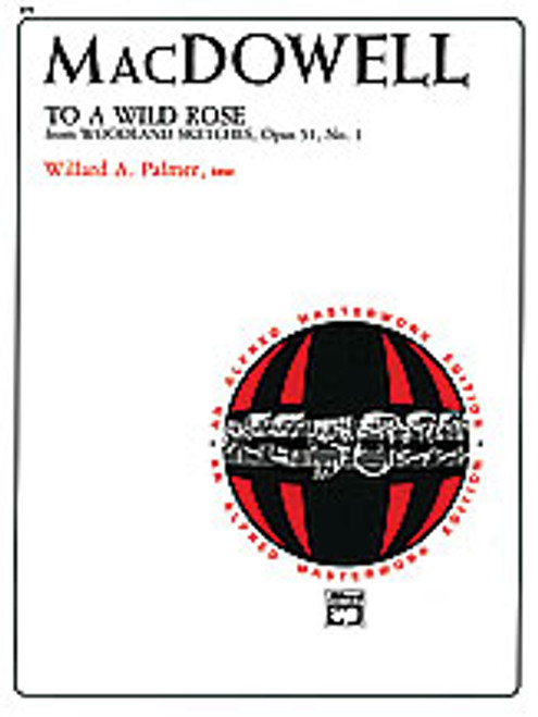 MacDowell, To a Wild Rose, Op. 51, No. 1 [Alf:00-876]