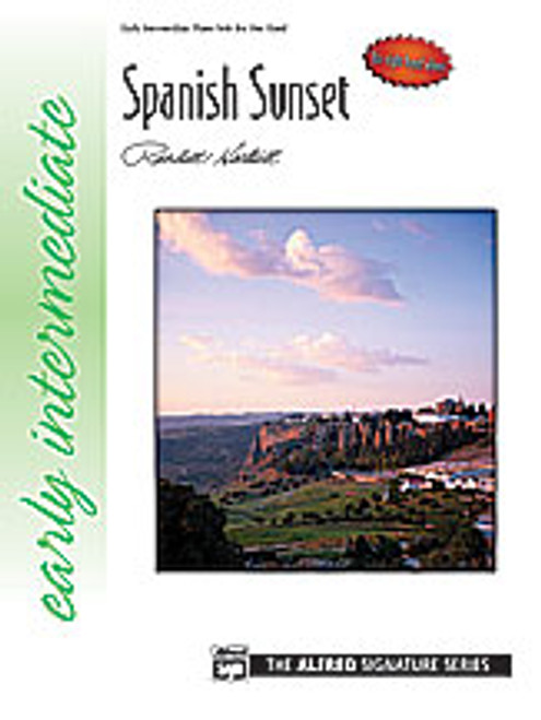 Hartsell, Spanish Sunset (for right hand alone) [Alf:00-22466]