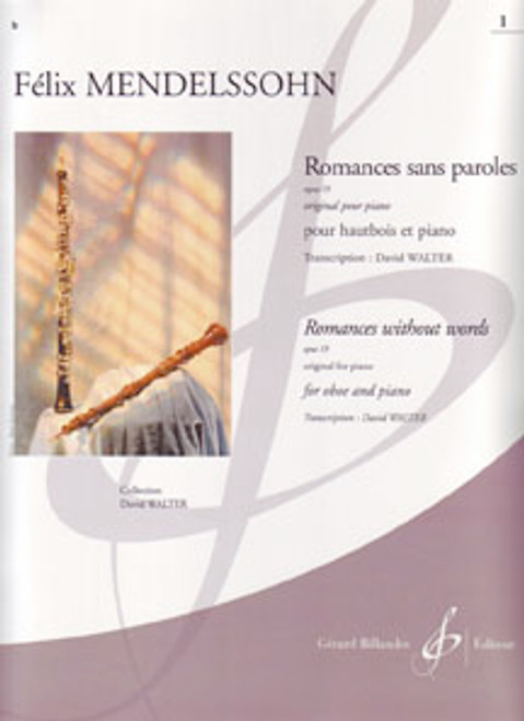Mendelssohn, Romances Sans Paroles Op.19 Vol.1 [CF:524-04470]