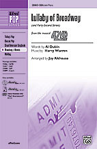 Lullaby of Broadway (and "Forty-Second Street") [Alf:00-25088]