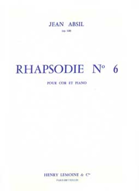 Rhapsodie No. 6 [CF:534-00759]