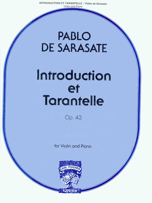 Sarasate, Introduction Et Tarantelle [CF:B1256]