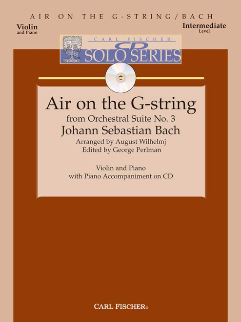 Bach, J.S. - Air On The G-String, From Orchestral Suite No. 3 [CF:B3415]