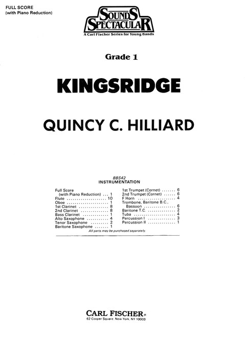 Hilliard, Kingsridge [CF:BBS42F]